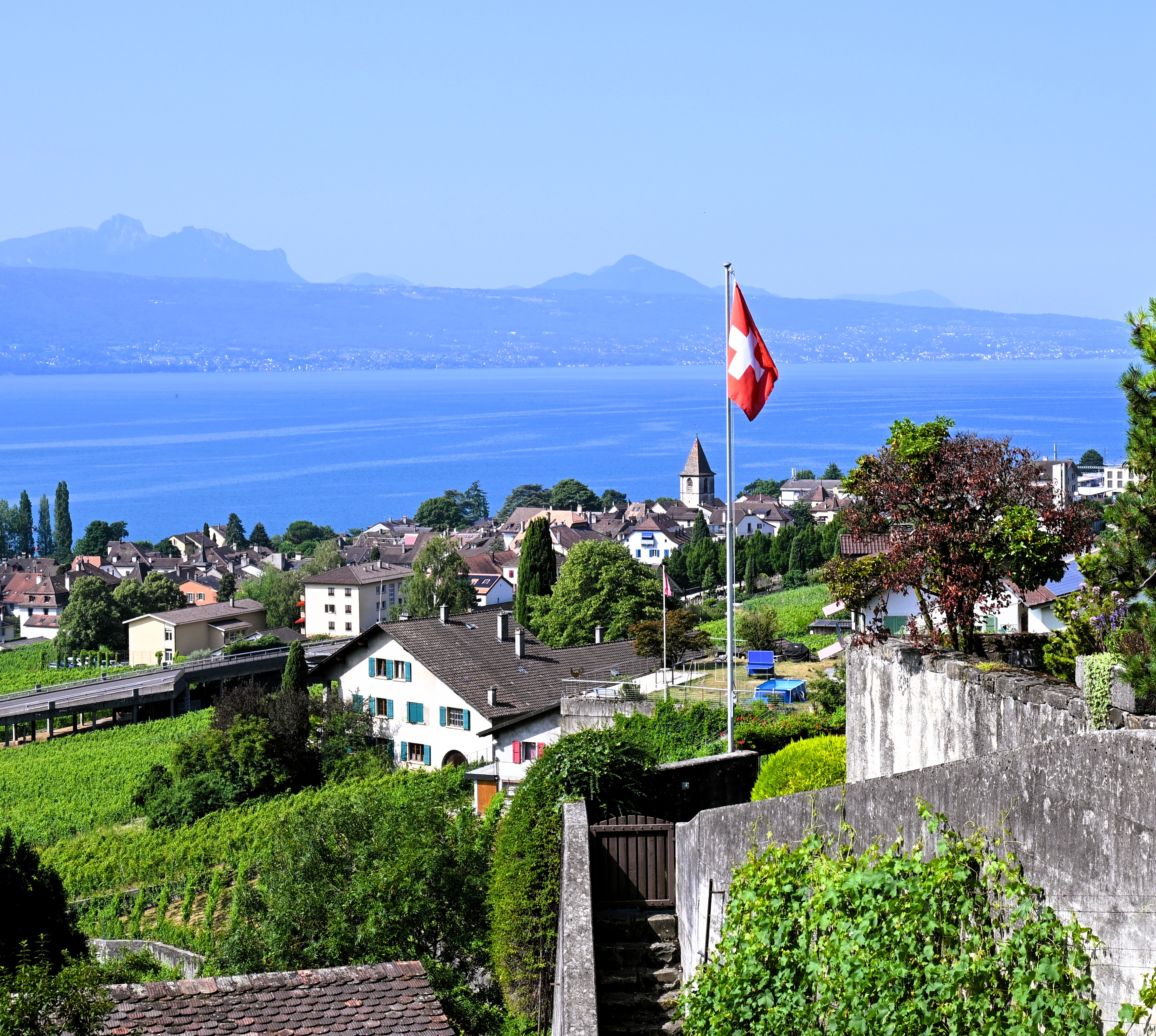 Blick auf Epesses